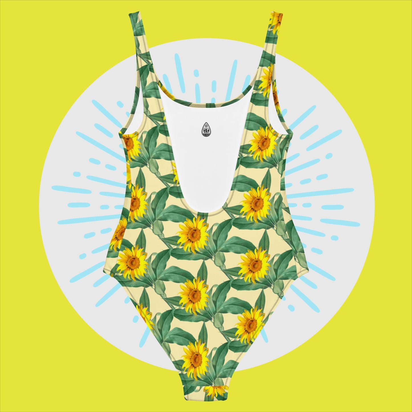 Sunflower One-Piece Swimsuit