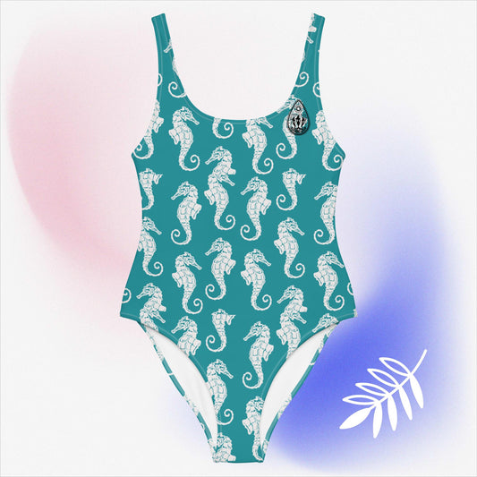 Seahorse One-Piece Swimsuit