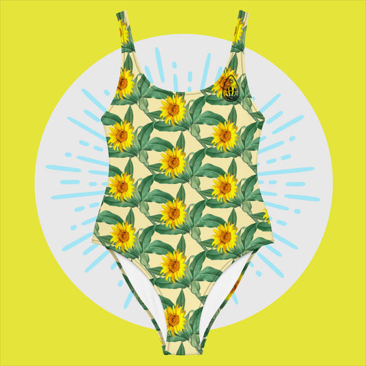 Sunflower One-Piece Swimsuit