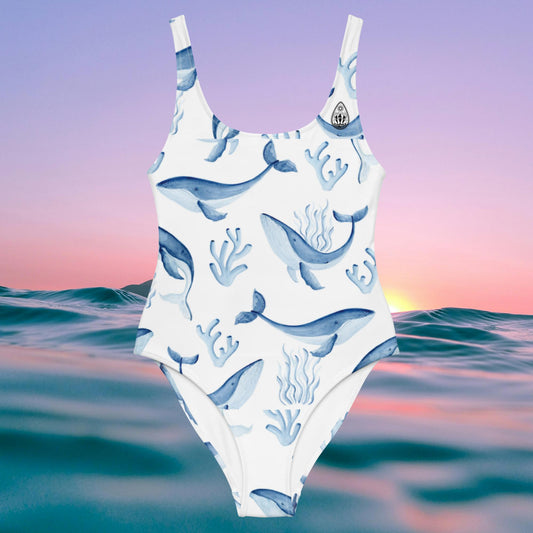 A Whale of a time One-Piece Swimsuit